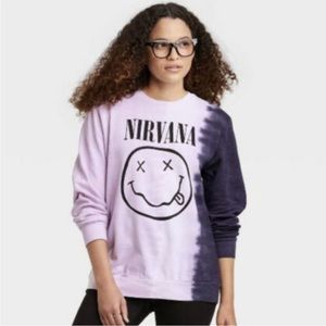BNWT Nirvana long sleeve Cotton blend sweatshirt/top